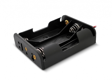 PORTAPILA X 3AA CON CABLE