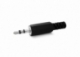 FICHA PLUG 3.5 MM STEREO PLÁSTICO ECONOMICA