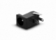 FICHA JACK DC 2.5 MM CON CORTE PARA CHASIS