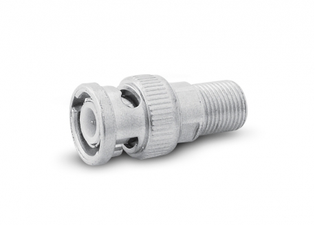 FICHA ADAPTADORA BNC MACHO A HEMBRA P/F