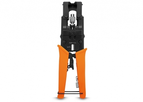 PINZA PARA CRIMPEAR FICHA F (COAXIL RG-58 RG-59 RG-6) BNC Y RCA