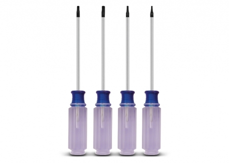SET DE 4 DESTORNILLADORES TIPO TORX