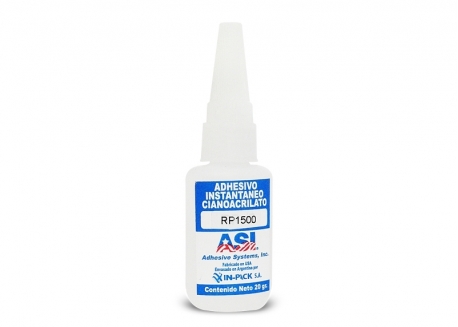 ADHESIVO INSTÁNTANEO CIANOACRILATO RP1500 (20GR)