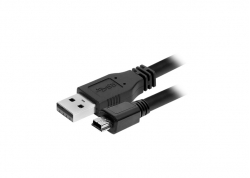 CABLE ARMADO USB 2.0 A MACHO / USB MINI MACHO 2MTS