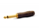 CONECTOR PLUG 6.5MM MONO METÁLICO CONECTOR DORADO (LÍNEA PRO)
