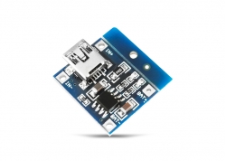 CARGADOR DE BATERÍAS DE LÍTIO TP4056 (USB MINI)