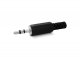 FICHA PLUG 3.5 MM STEREO PLÁSTICO