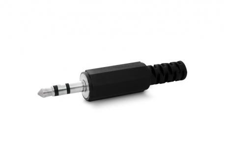 FICHA PLUG 3.5 MM STEREO PLÁSTICO