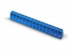 BORNERA 15 POSTES 10A PASO 3.5MM (ALTO)