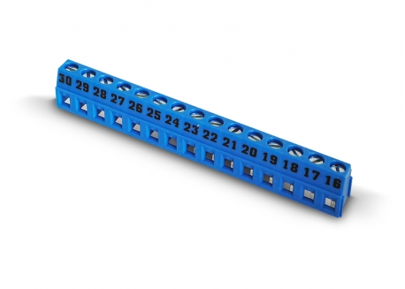 BORNERA 15 POSTES 10A PASO 3.5MM (ALTO)