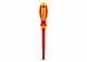 DESTORNILLADOR PARA ELECTRICISTA (1,2 X 6,5 X 150) CERTIFICADO 1000V (CROMO-VANADIO)