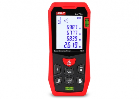 MEDIDOR DE DISTANCIA LÁSER PROFESIONAL (70M) UNI-T LM70A