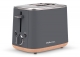 TOSTADORA ELÉCTRICA 2 RANURAS / 7 NIVELES CAMILLE (F. DESCONGELAR COLOR GRIS / MADERA) FULLENERGY